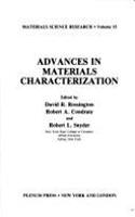 Advances in Materials Characterization