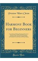 Harmony Book for Beginners