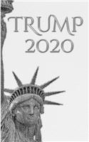 Trump-2020 Statue of liberty writing Drawing Journal.