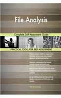 File Analysis Complete Self-Assessment Guide