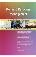 Demand Response Management A Complete Guide - 2020 Edition