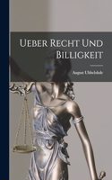 Ueber Recht Und Billigkeit