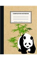 Unruled Composition Notebook