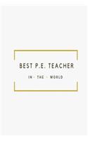Best P.E. Teacher in the World