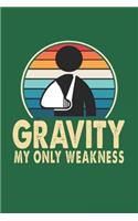 Gravity My Only Weakness