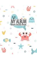 My Album Blank Sticker Book