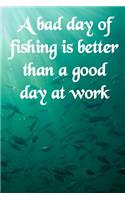 A Bad Day of Fishing Is Better than A Good Day At Work
