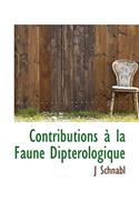 Contributions La Faune Dipt Rologique