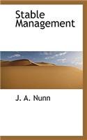 Stable Management