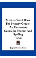 Modern Word Book For Primary Grades