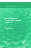 Modeling Energy-Economy Interactions
