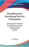 Darstellung Der Einrichtung Und Der Wirksamkeit