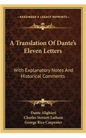 Translation of Dante's Eleven Letters