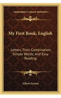 My First Book, English