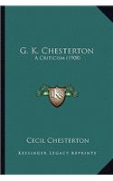 G. K. Chesterton