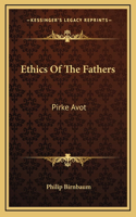 Ethics Of The Fathers: Pirke Avot