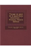Voyage au pays de la quatrième dimension