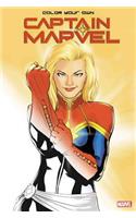 Color Your Own Captain Marvel