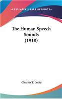 The Human Speech Sounds (1918)