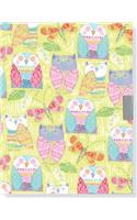 Pop Owls Locking Journal (Diary, Notebook)