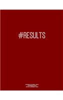 Notebook for Cornell Notes, 120 Numbered Pages, #RESULTS, Burgundy Cover: For Taking Cornell Notes, Personal Index, 8.5"x11", Hashtag Series, Genius Edition