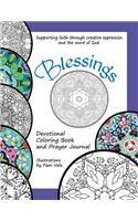 Blessings, Devotional Coloring Book and Guided Prayer Journal