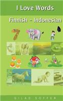 I Love Words Finnish - Indonesian