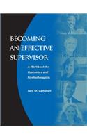 Becoming an Effective Supervisor