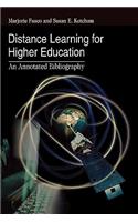 Distance Learning for Higher Education