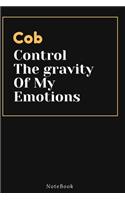 Cob Control The gravity Of My Emotions