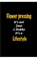 Flower pressing It's not just a hobby It's a Lifestyle journal