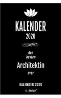 Kalender 2020 für Architekten / Architekt / Architektin