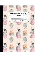 Handwriting Practice Paper Notebook Primary Composition Notebook