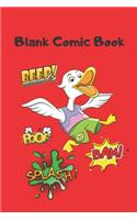 Blank Comic Book for Kids