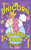 Unicorn Coloring Book for Kids Ages 2-4