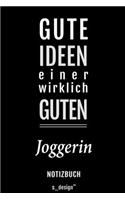 Notizbuch für Jogger / Joggerin: Originelle Geschenk-Idee [120 Seiten liniertes blanko Papier]