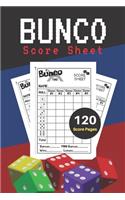 Bunco Score Sheets