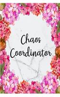Chaos Coordinator: Cute 12 Month Floral Agenda Organizer Calendar Schedule(7 6x9 Chaos Coordinator Planner January 2020 - December 2020)