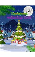 Christmas coloring book: An Adult Coloring Book with Fun, Easy, and Relaxing Designs Paperback
