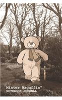 Mister Maguffin Notebook Journal: Blank Lined Paper (6 x 9 - 120 Pages) Maguffin Woodland Vintage Style Sepia Photo Cover