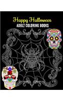 Happy Halloween Adult Coloring Books