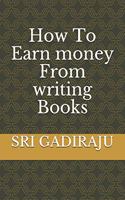 How to Earn Money from Writing Books