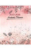 2019-2020 Academic Planner: 24 Months Jan 2019 to Dec 2020 Yearly Two Year - Monthly Calendar Planner To do list Plan For Academic Schedule Agenda Logbook & Organizer Journal N