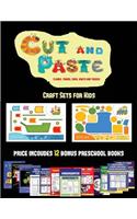 Craft Sets for Kids (Cut and Paste Planes, Trains, Cars, Boats, and Trucks)