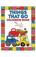 Things That Go Colouring Book with The Learning Bugs