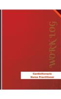 Cardiothoracic Nurse Practitioner Work Log: Work Journal, Work Diary, Log - 136 pages, 8.5 x 11 inches(Orange Logs/Work Log)