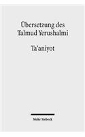 Ubersetzung des Talmud Yerushalmi