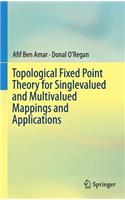 Topological Fixed Point Theory for Singlevalued and Multivalued Mappings and Applications