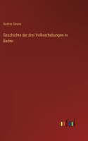 Geschichte der drei Volkserhebungen in Baden