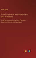 Etude historique sur les impots indirects chez les Romains
